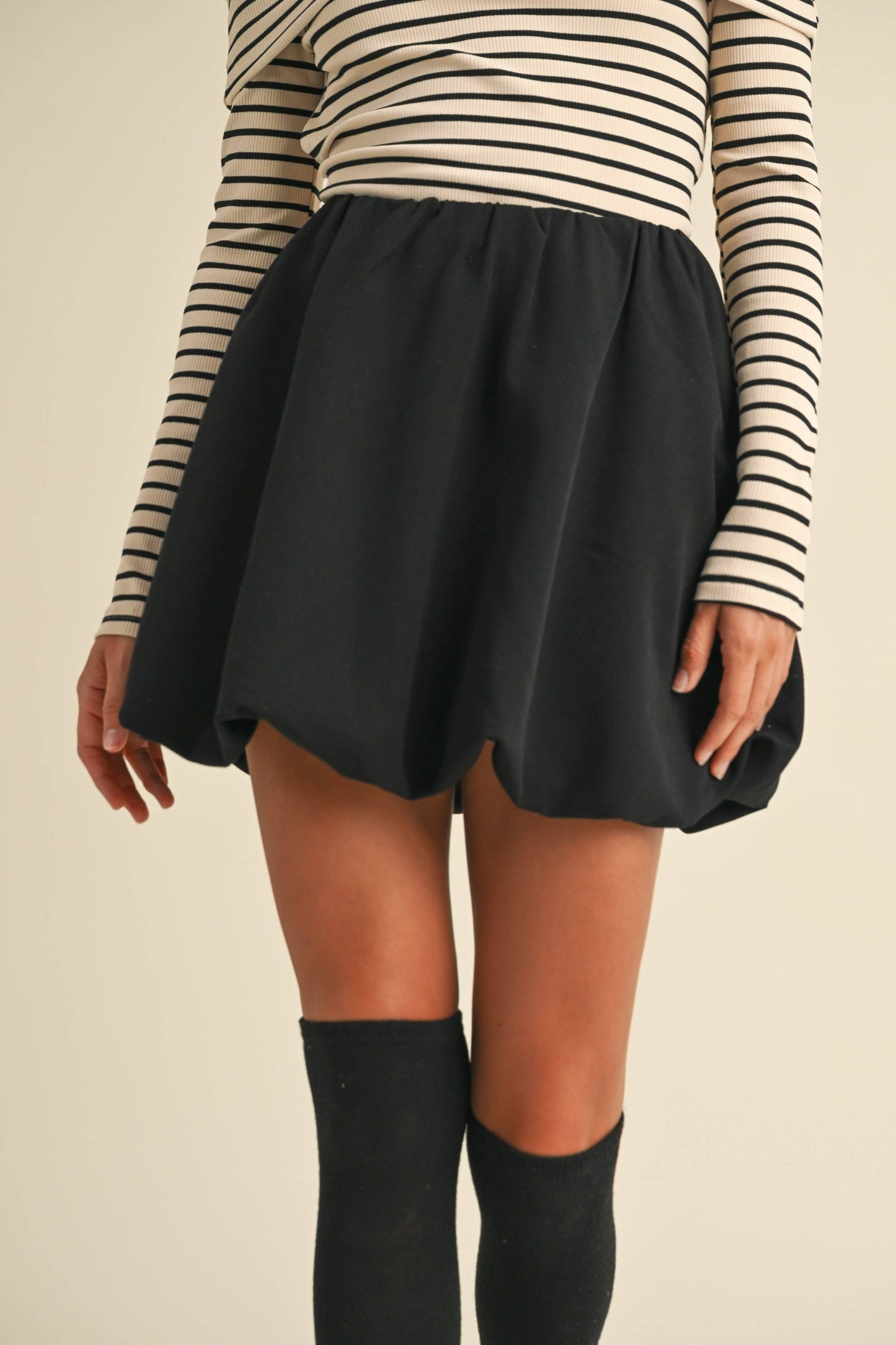 Bubble Bottom Mini Skort