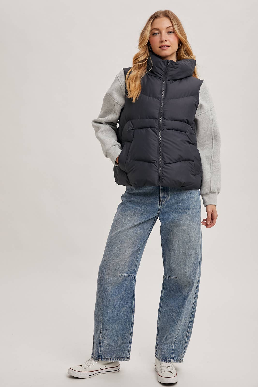 Hooded Puffer Vest