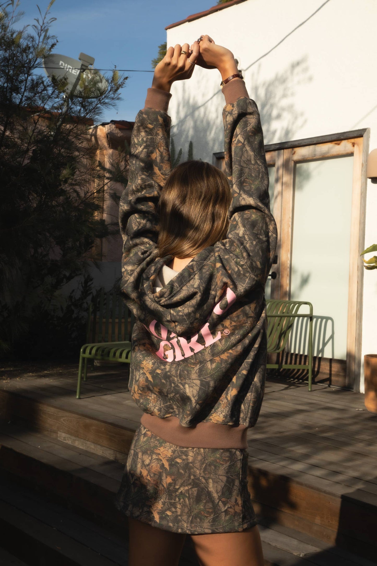 RODEOGIRL Dark Camo Hoodie