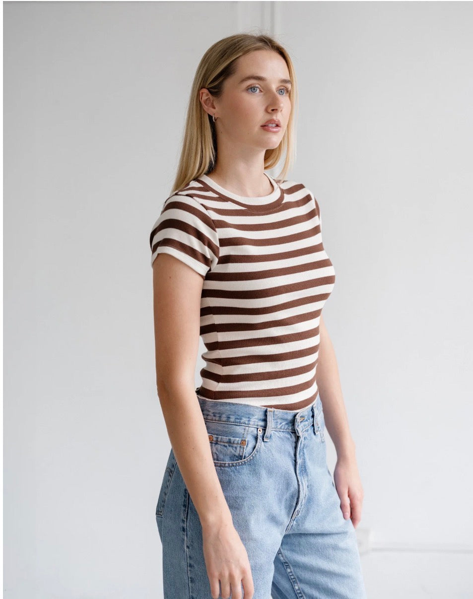 Ribbed Tee