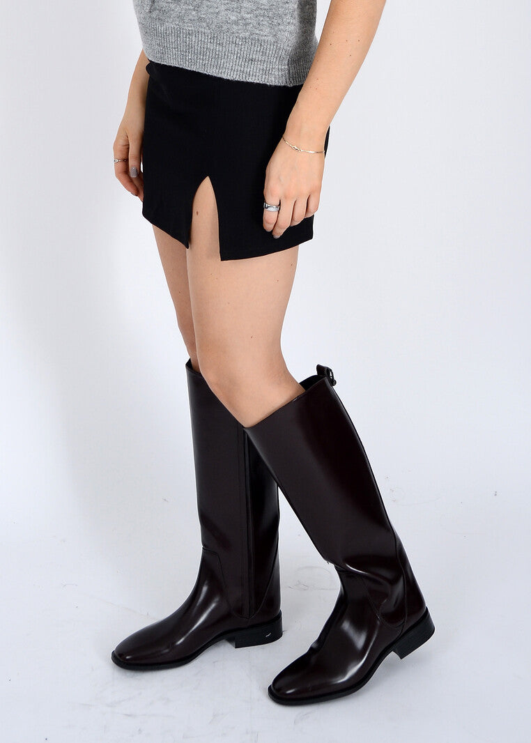 Mara Black Mini Skirt