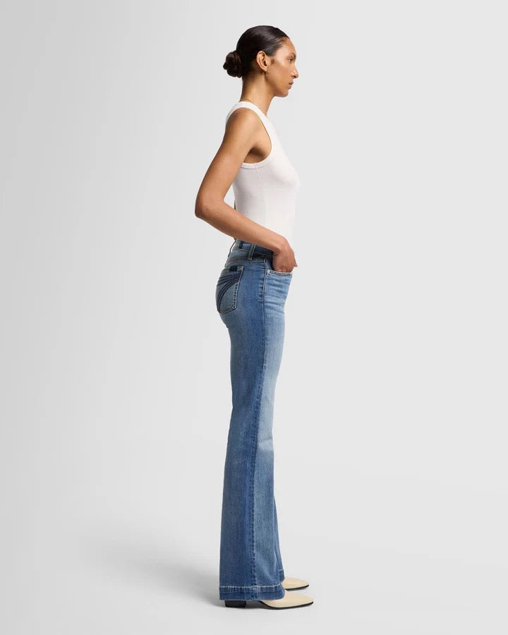 Distressed Authentic Light Dojo Denim