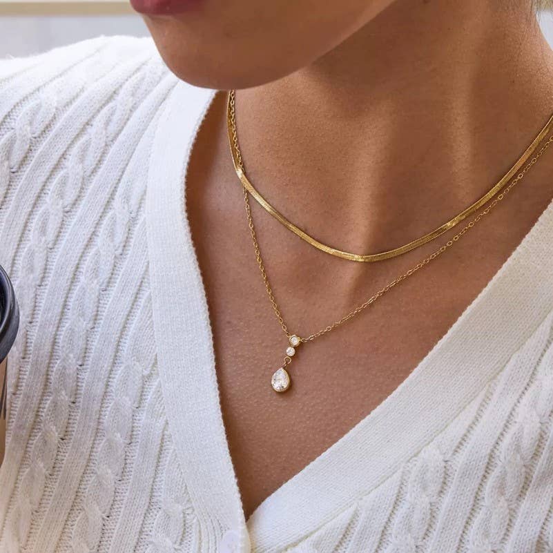 CHARM LAYERED NECKLACE