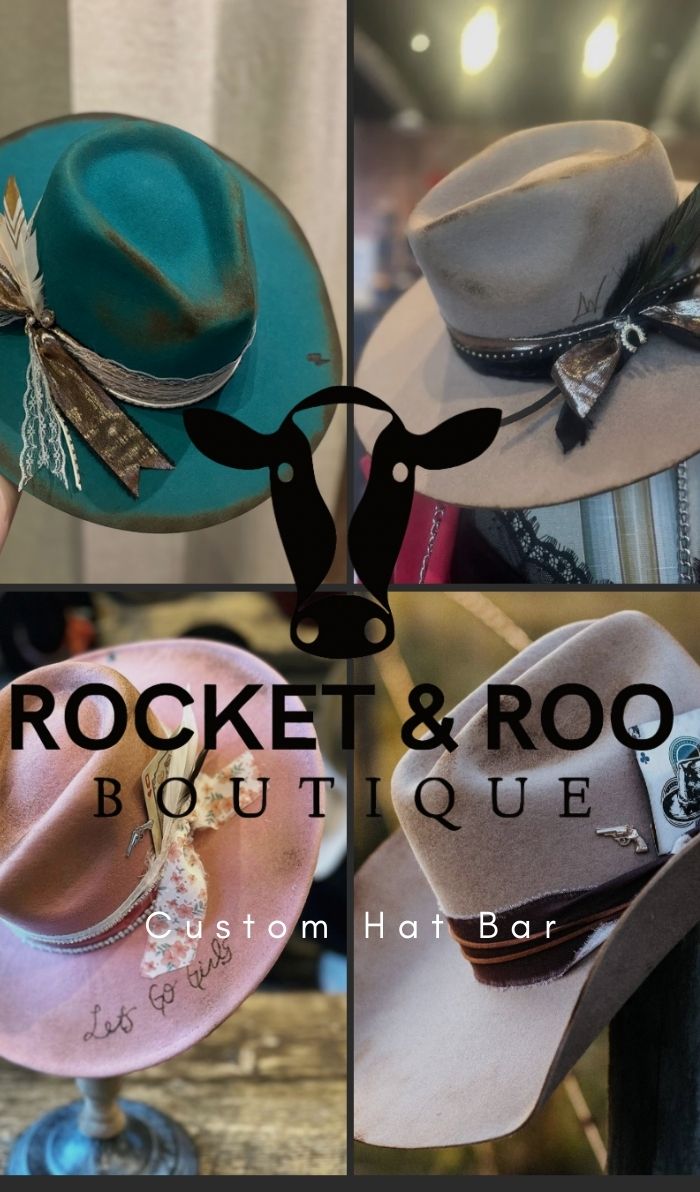 Customised Roo Bar Custom Hat Bar ♡ – Rocket & Roo Boutique