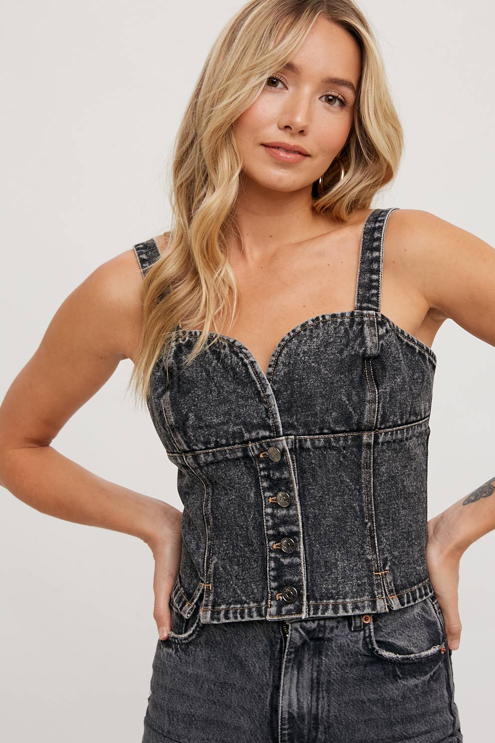 Olivia Denim top