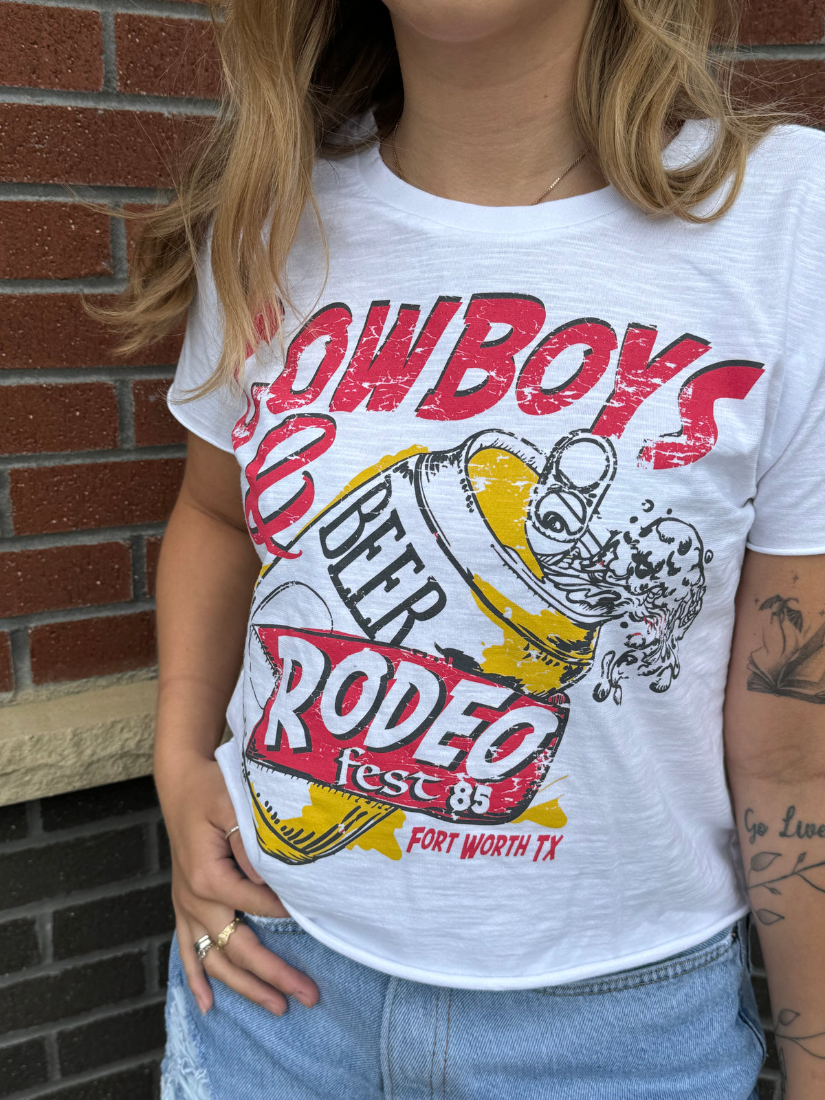 Cowboys & Beer Rodeo Tee