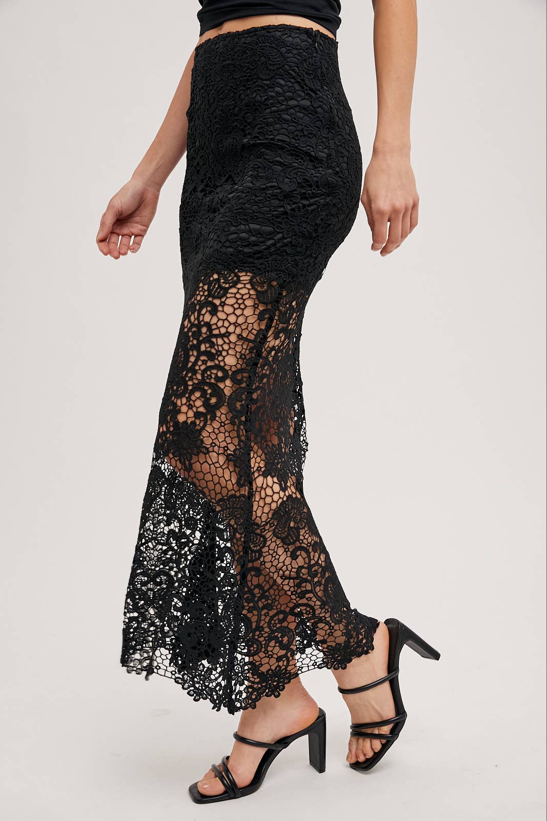 Lace Maxi Skirt