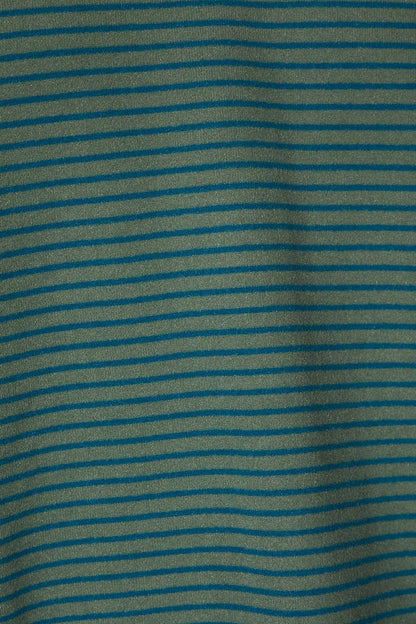 ROUND NECK STRIPE SWEATSHIRT