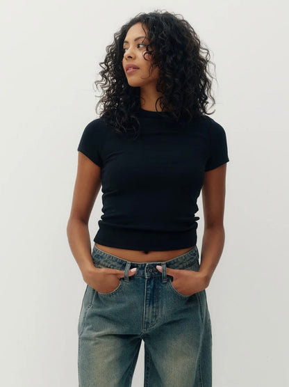 Plush Rib Tee
