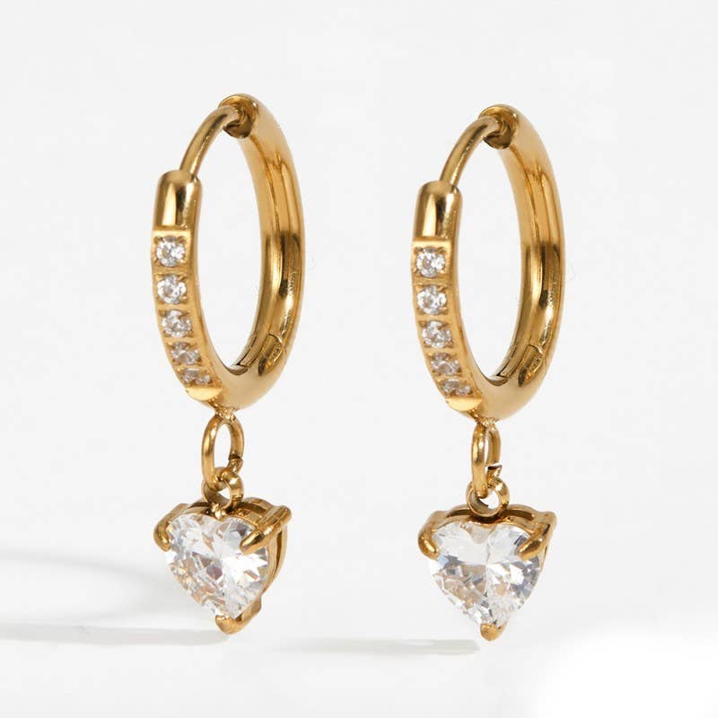 Crystal Teardrop Earrings