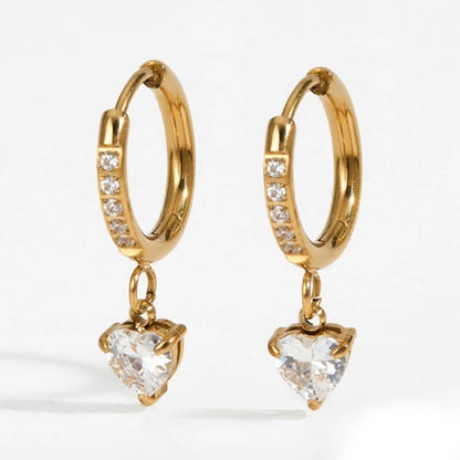 Crystal Teardrop Earrings
