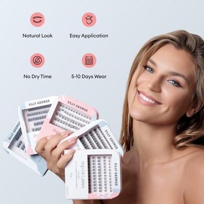 Pop-On Lashes - Style Blush Black