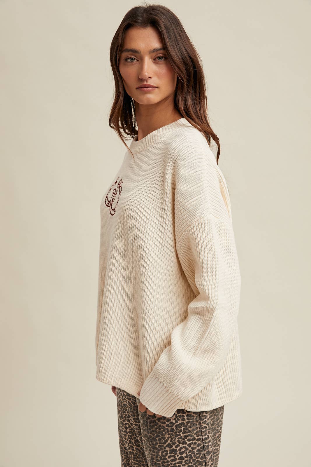 Double Horseshoe Knit Sweater