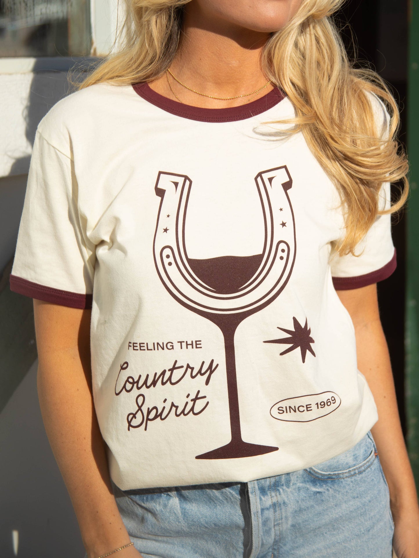 COUNTRY SPIRIT RINGER TEE