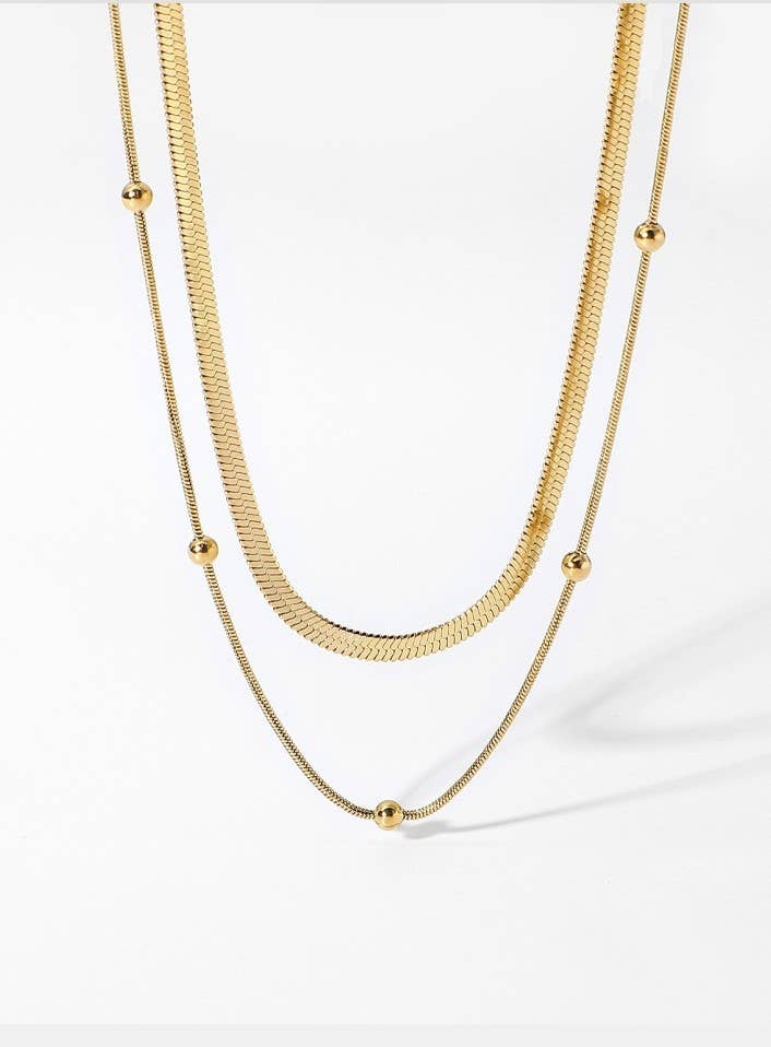 STAINLESS STEEL WATERPROOF TARNISH FREE NECKLACE