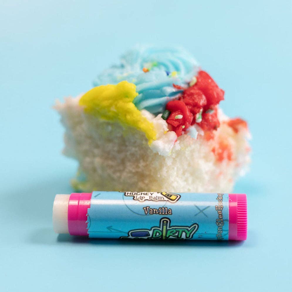 All Natural Lip Balm - Dirty Dangles Hockey: Vanilla
