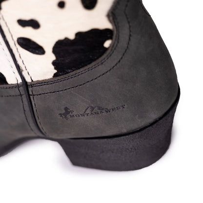 Montana West Western Cow Print Cowgirl Boots
