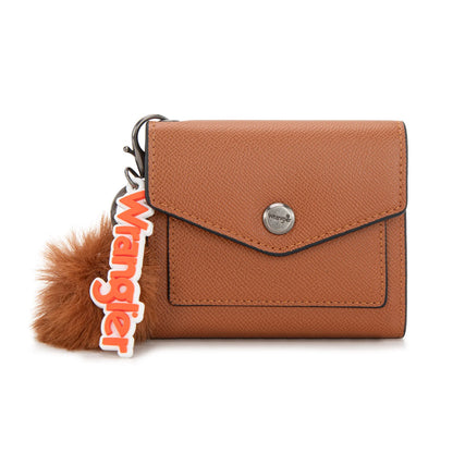 Wrangler Pom Pom Keychain Wallet