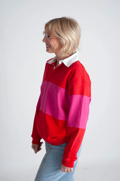 Esther Rugby Style Pullover