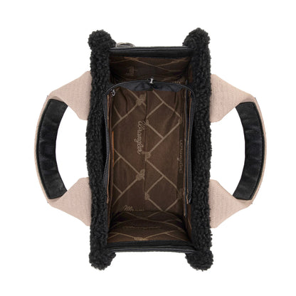 Wrangler Sherpa Small Canvas Tote