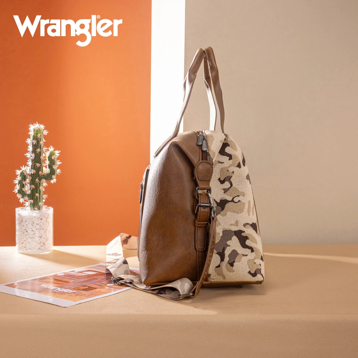 Wrangler Camo Duffle Bag