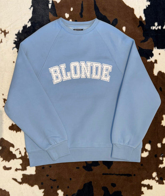 "Blonde" Varsity Hair Colour Not Your Boyfriend's Crew