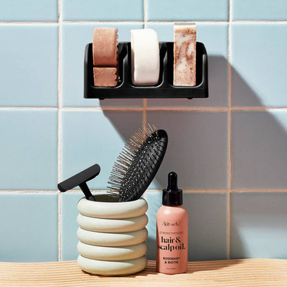 Self-Draining Soap Dish