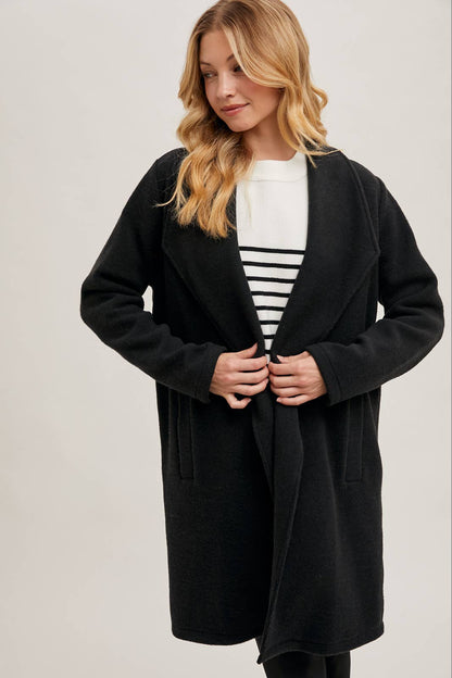 Open Front Knit Jacket