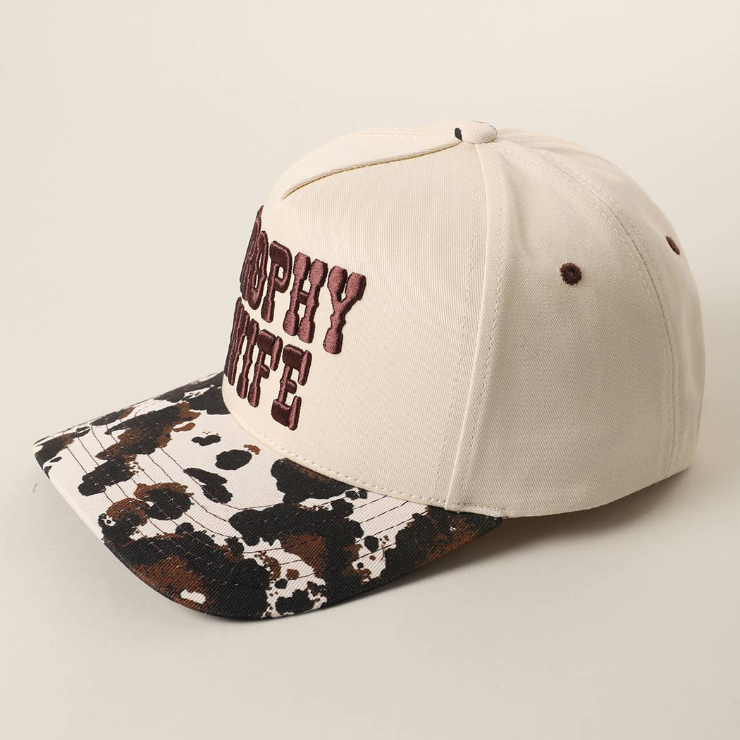 Trophy Wife Embroidered Trucker Hat