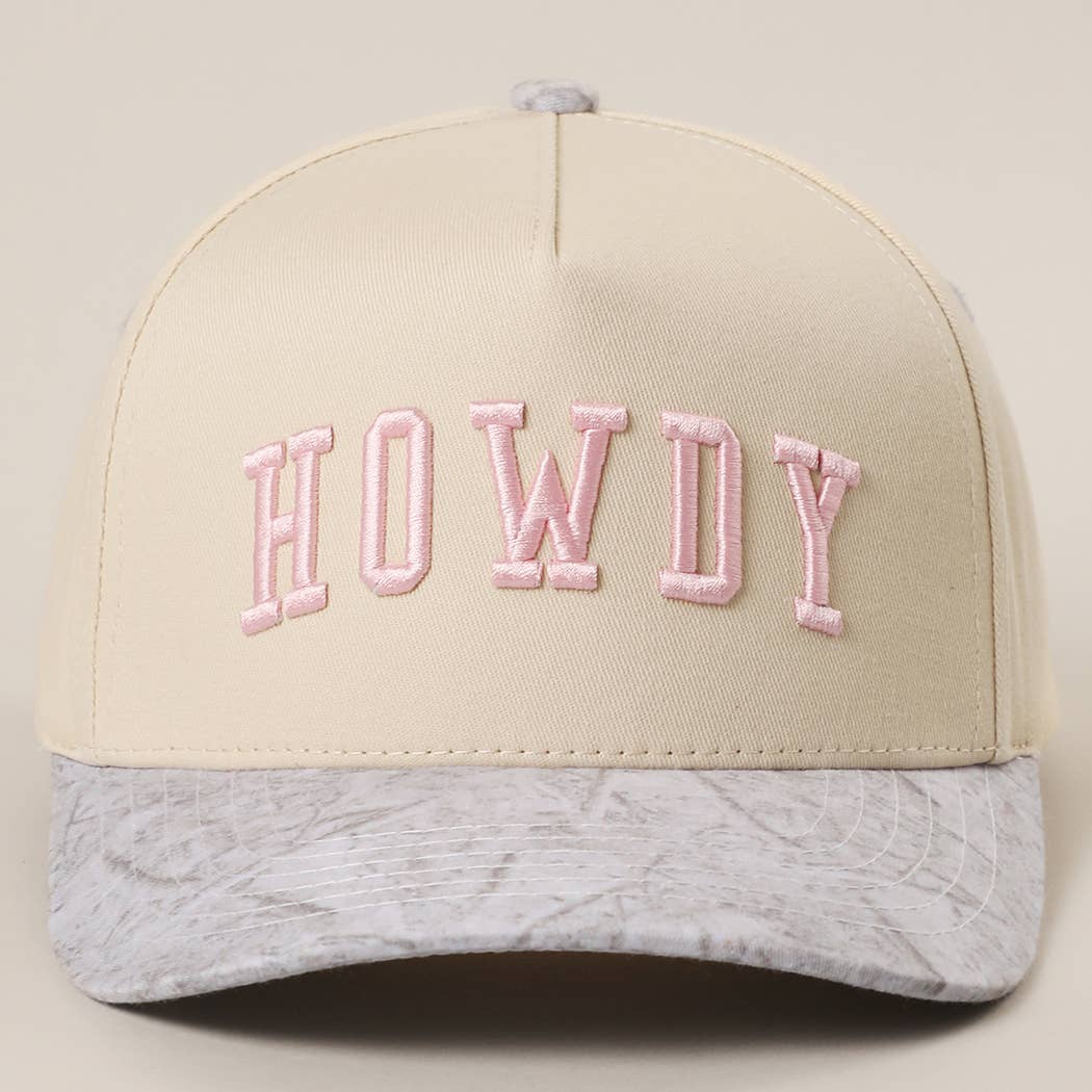 Howdy Two-Tone Trucker Hat