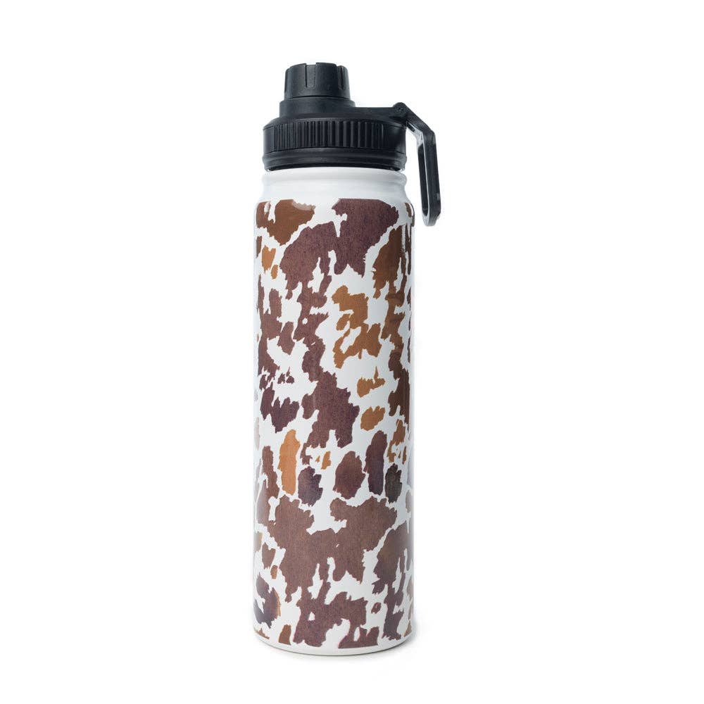 Moo & Bloom Stainless Steel Water Bottle