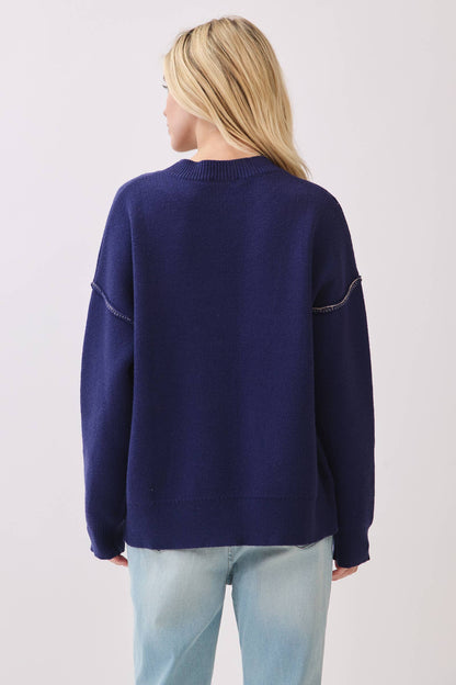Western Horseshoe Knit Sweater