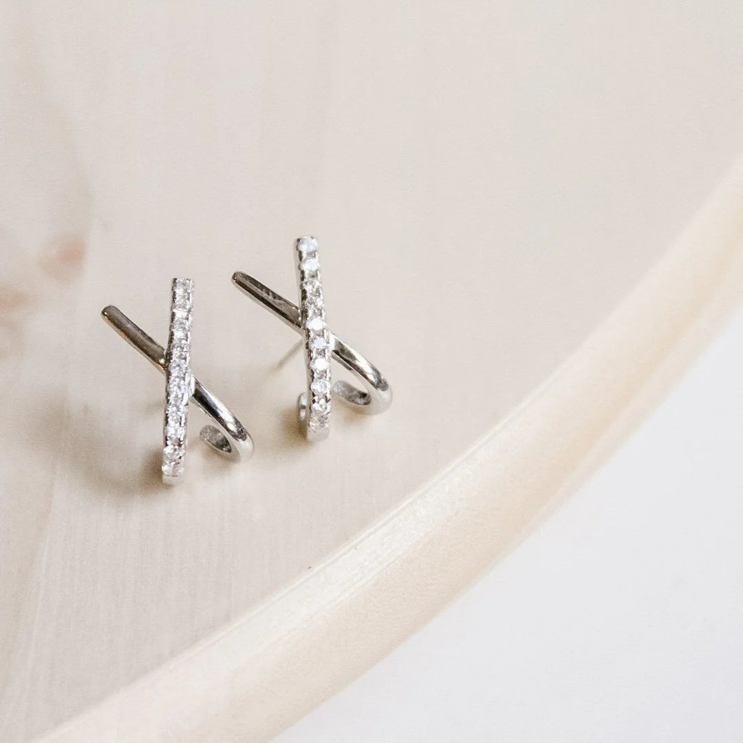 Criss Cross Studs