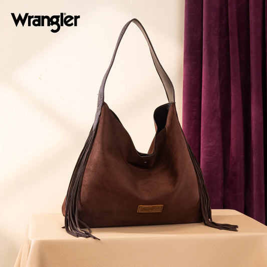 Wrangler Fringe Hobo Bag