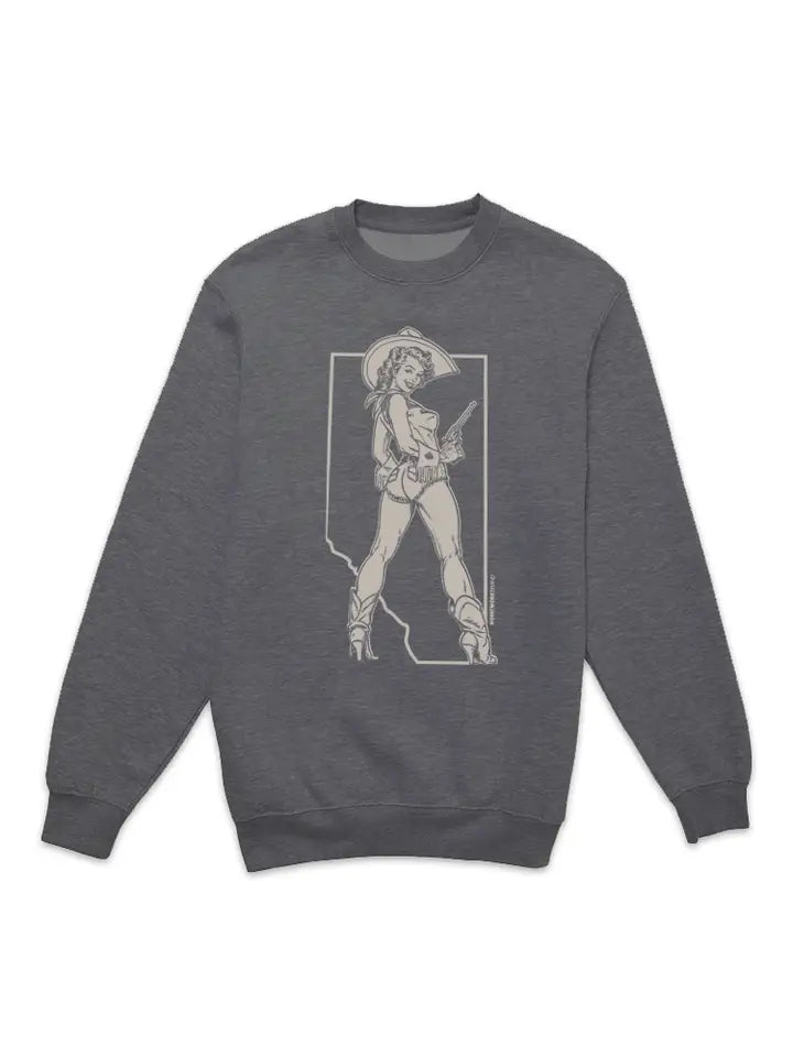 Alberta Cowgirl Crewneck