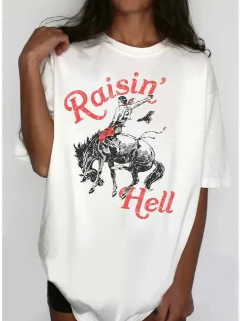 Raisin' Hell Graphic Tee