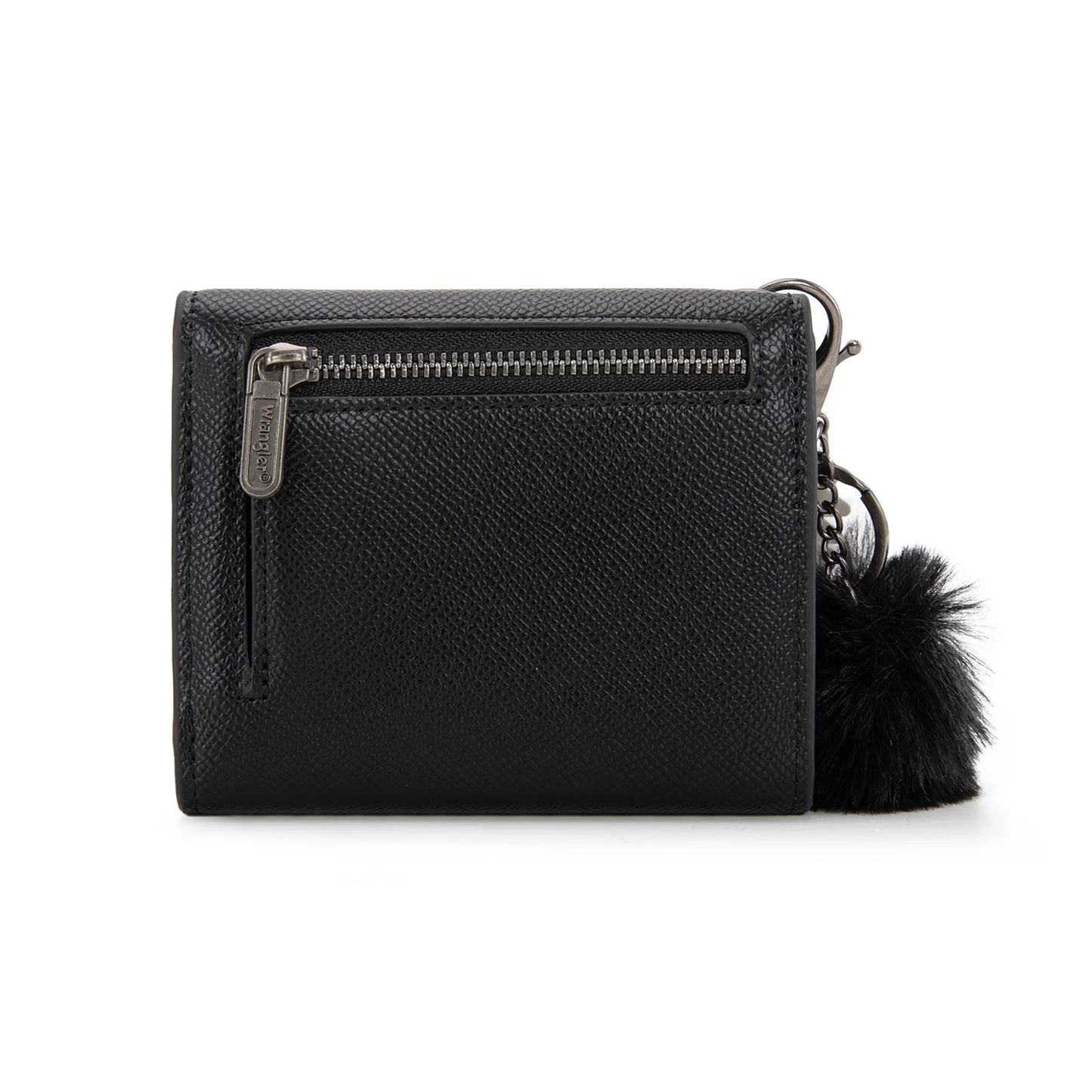 Wrangler Pom Pom Keychain Wallet