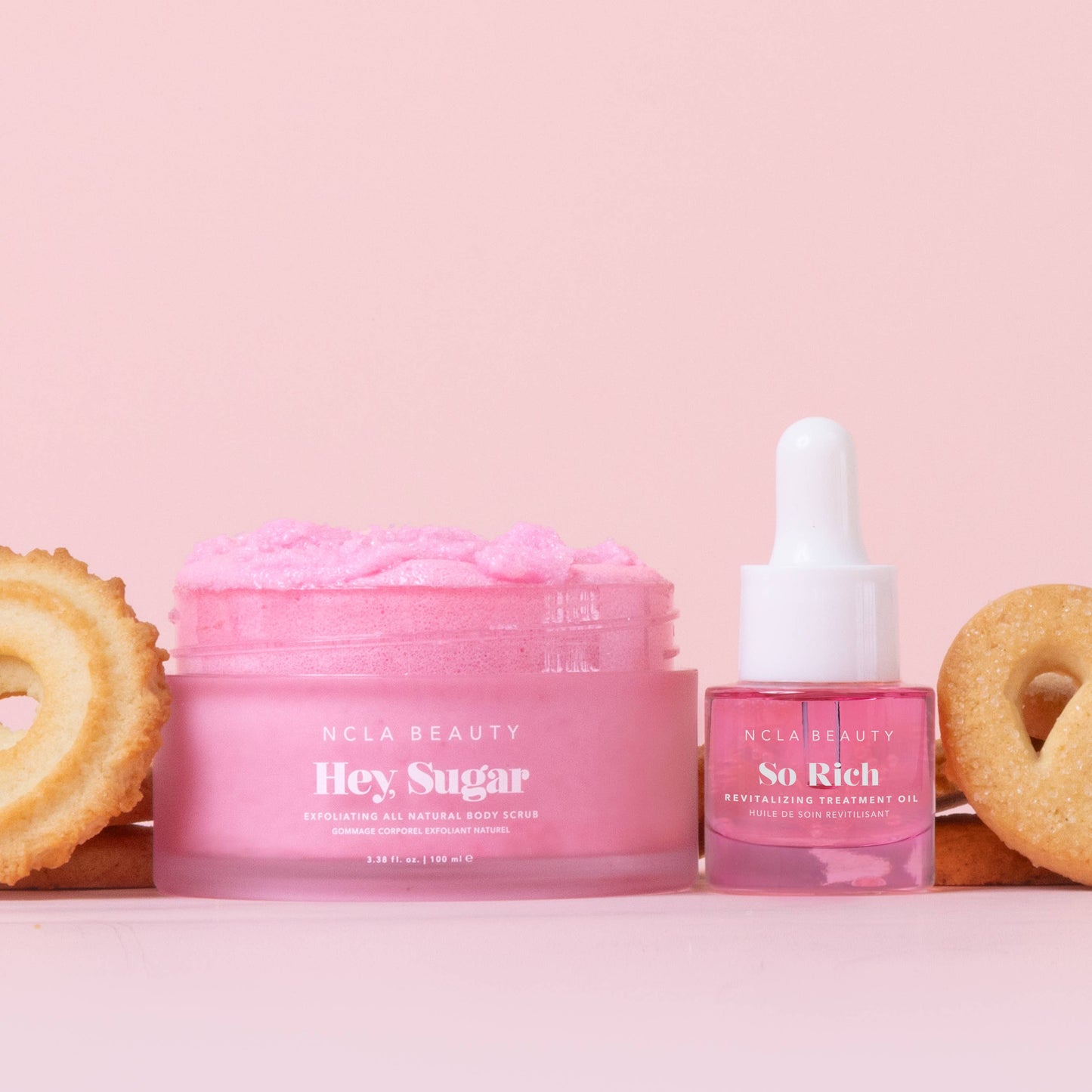 Butter Cookies Body Scrub + Treatment Oil Holiday Gift Set