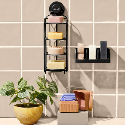 Self-Draining Soap Dish