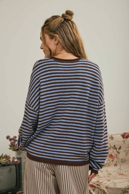 Henley Button Long Sleeve