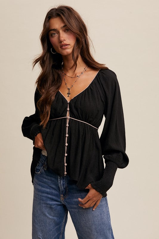 The Brinlee blouse