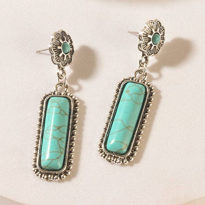 Sundown Relic Turquoise Stone Earrings