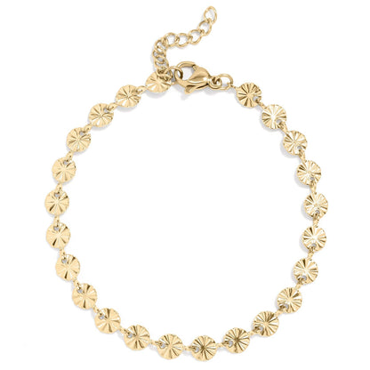 Sunburst Chain Bracelet