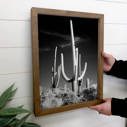 Saguaro Cactus Framed Photo *In-Store Pick Up Only