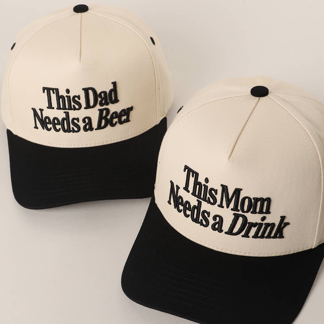 This Mom Needs A Drink Trucker Hat
