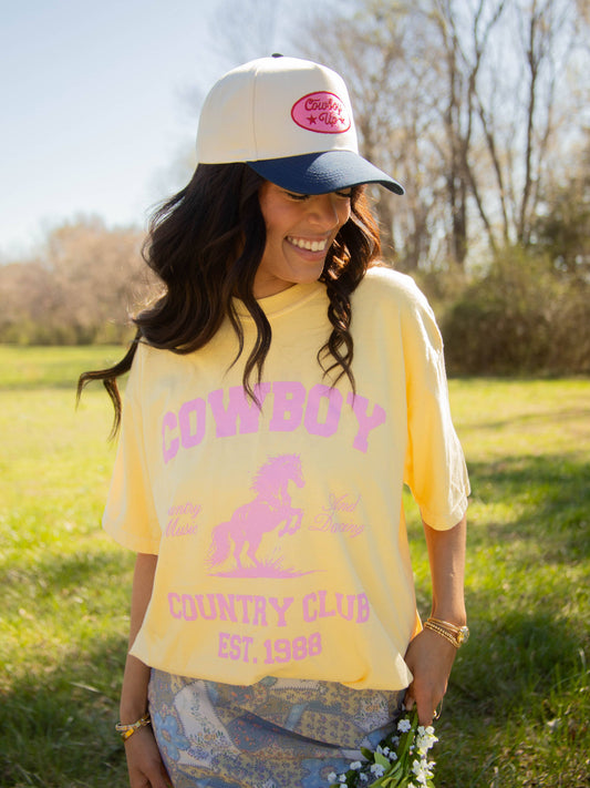 COWBOY COUNTRY CLUB TEE