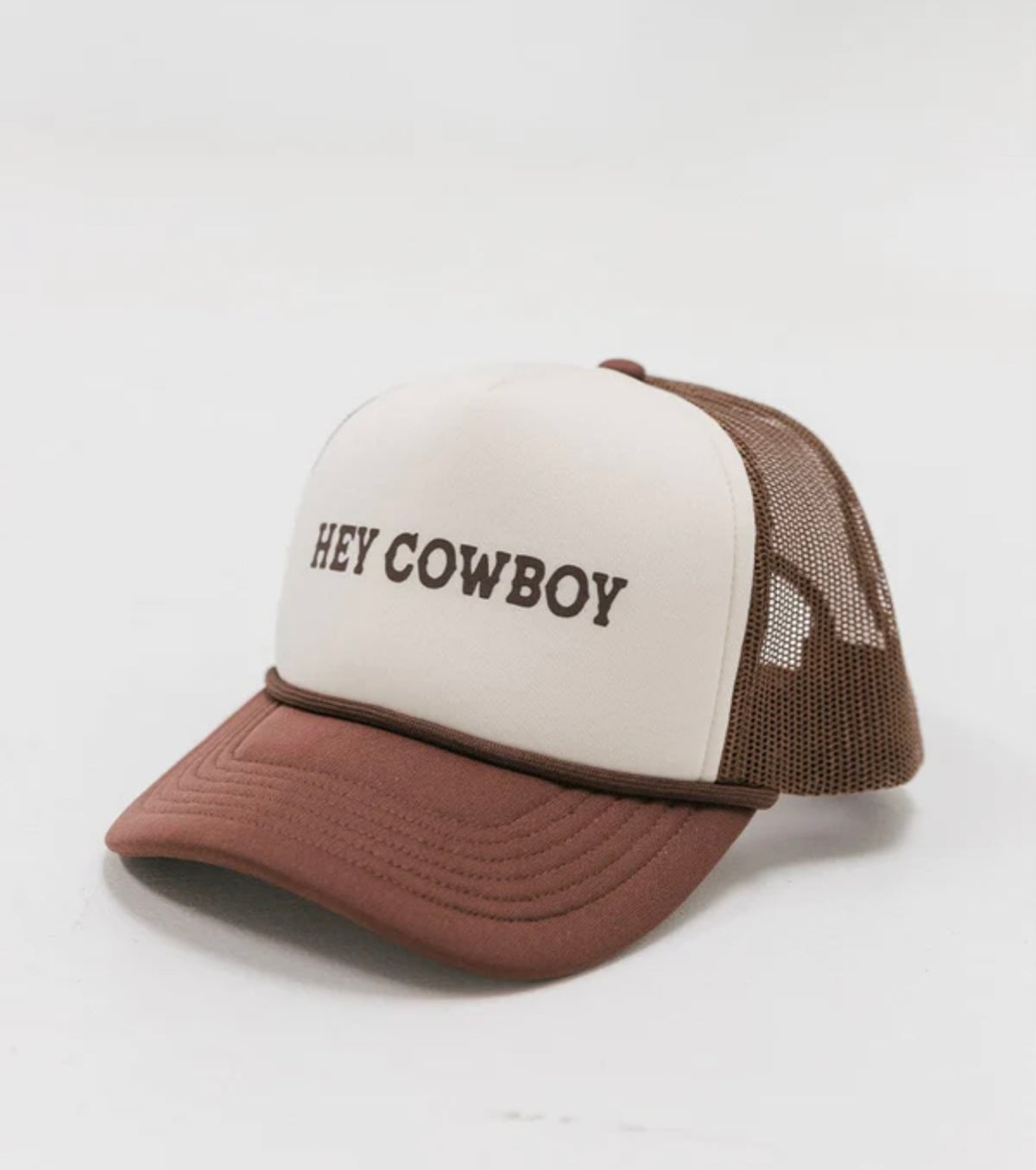 Hey cowboy trucker hat
