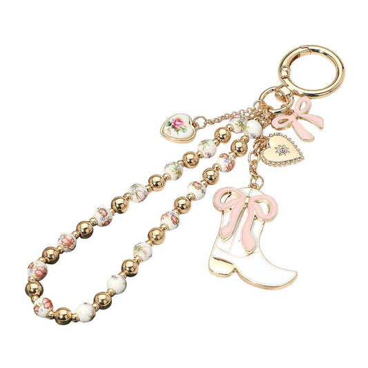 Western Charm Keychain / Bag Charm