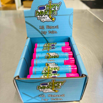 All Natural Lip Balm - Dirty Dangles Hockey: Vanilla