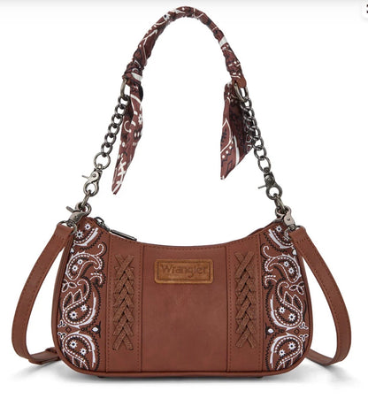 Wrangler Braided Paisley Bandana Bag